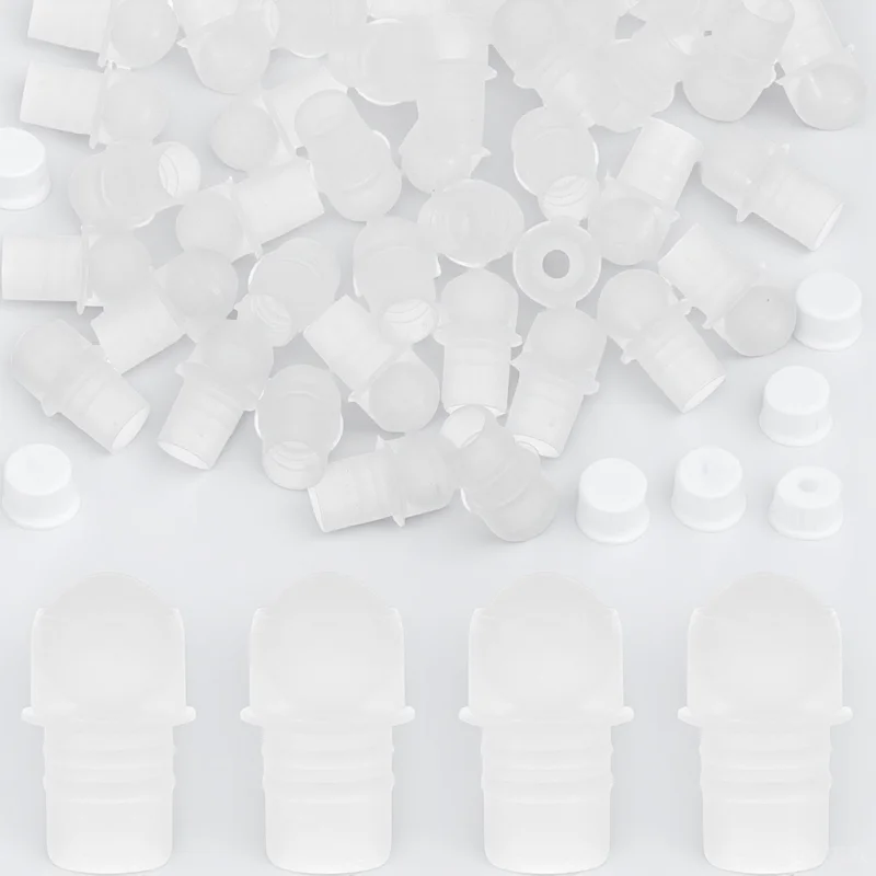 

50pcs Roller Ball Inserts For Essential Oil Bottles Lightweight Smooth Rolling Balls Leakproof Portable Perfume Bottle