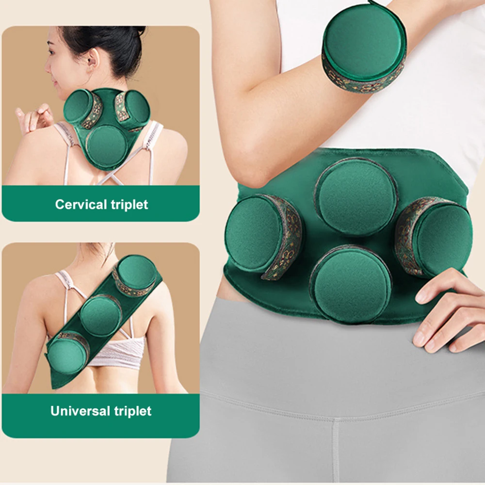 

Skin-friendly Fabric Moxa Stick Heating Bag Filter Moxibustion Smoke Nature Mugwort Herbal Moxa Therapy Body Parts Warm Massage
