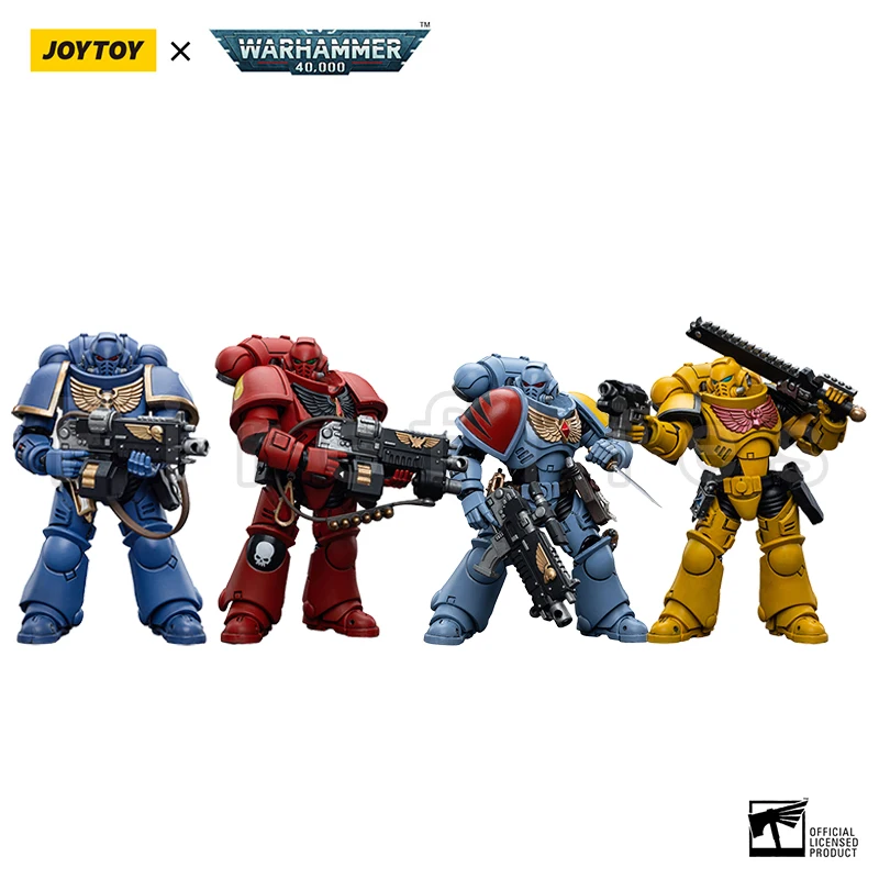 

1/18 JOYTOY Action Figure 40K Intercessors Set Anime Collection Model Toy