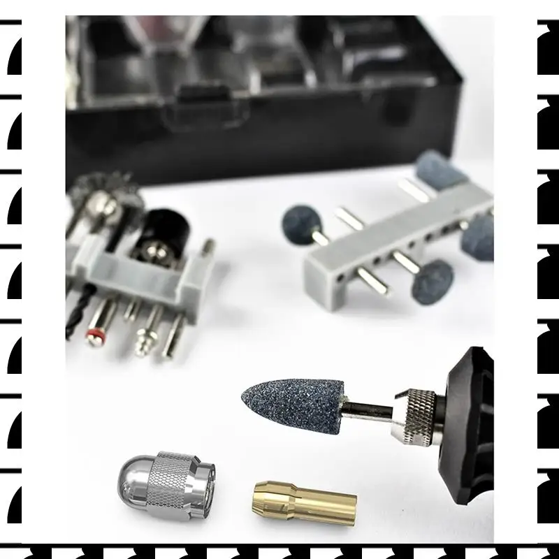 

A44U 20Pcs Brass Collet For Dremel, Replacement 4485 Quick Change Rotary Drill Nut Tool Set With Two Metal Change Collet Nut