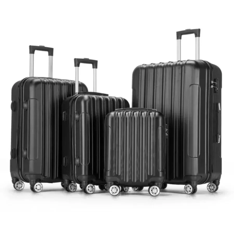 4 Piece Luggage Sets 16 20 24 28