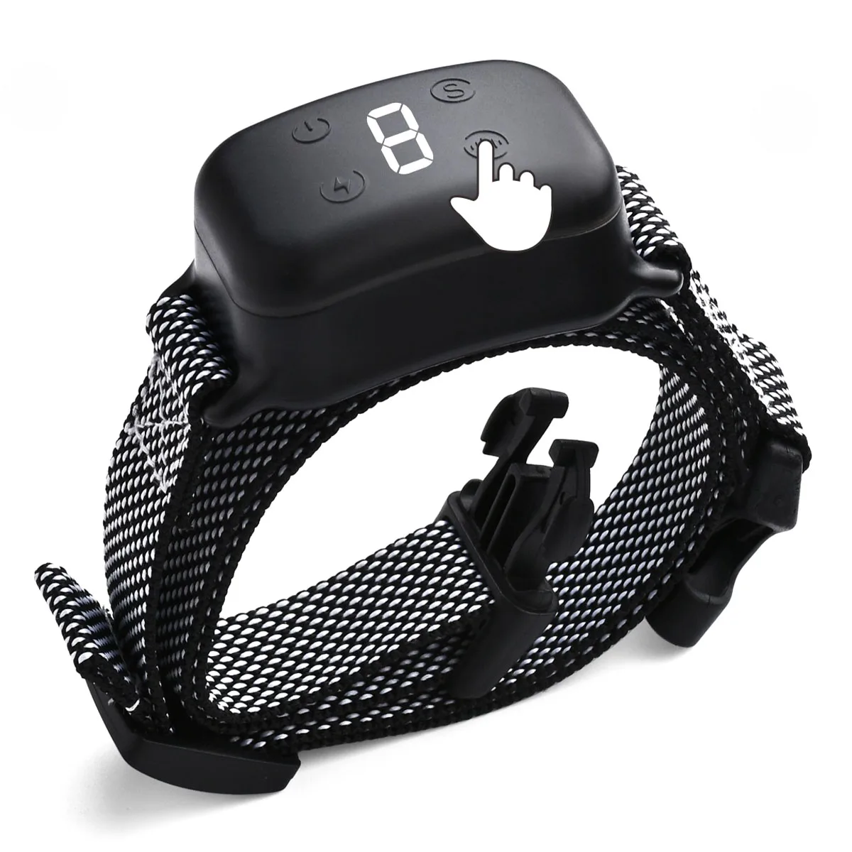 

Dog Shock Collar, 8-120lbs, Waterproof Training Collar for Dogs Large Medium Small, Rechargeable E-Collar, Anti Barking Collar