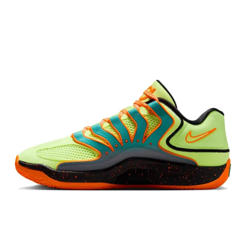Nike KD 18 Lightweight Low-Top Breathable Support Stable Wrap-Around Feel Non-Slip Basketball Shoes Unisex Style HV1994-301