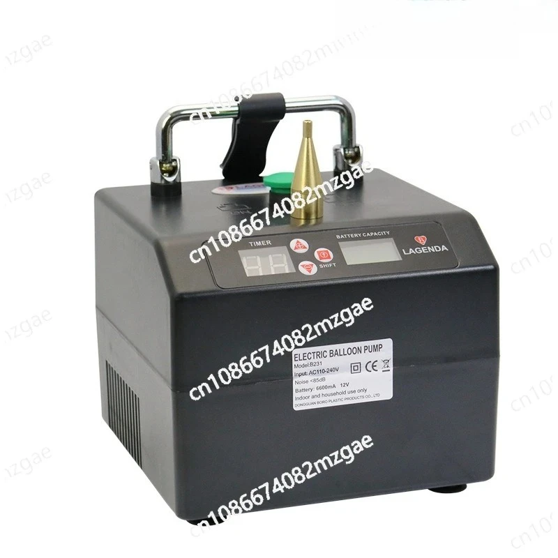 Balloon Electric Air Pump Magic Balloon 5 Inch Round B231 High Pressure Type Single Hole Long Balloon Inflator110-240V