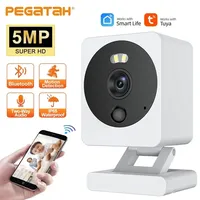 5MP HD Wifi Camera Indoor Mini Surveillance Camera For Baby Monitor Pet Video Record 2 Ways Audio Security Camera Tuya APP