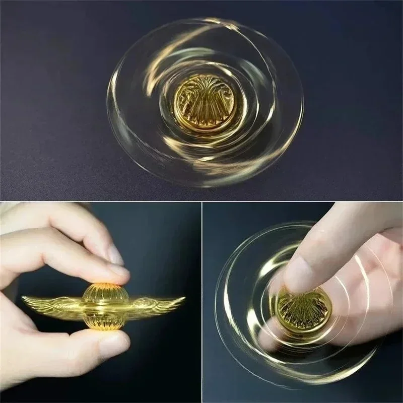 Harry Potter Golden Snitch Fidget Spinner – Periférico de película, juguete para aliviar el estrés, 5 estilos, regalo perfecto