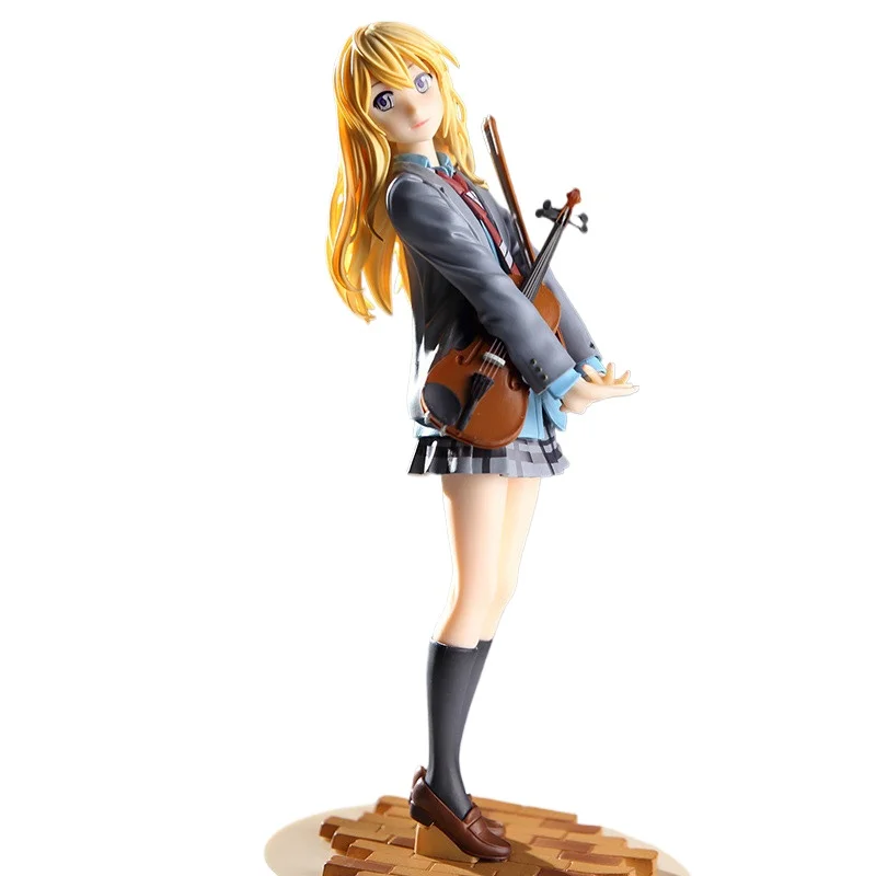 

new sexy Anime action figure your lie in april kaori miyazono cartoon doll PVC 20cm box-packed japanese figurine world 20 cm