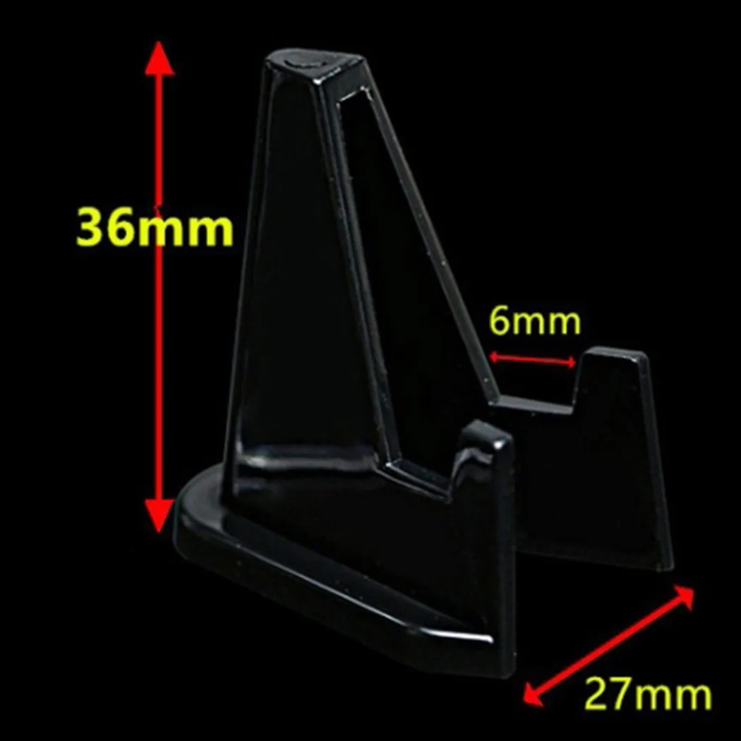 5/10/20 Clear Acrylic Coin Display Stand Holders for Small Easel Rack Card Commemorative Challenge Coin Capsule Holder Support