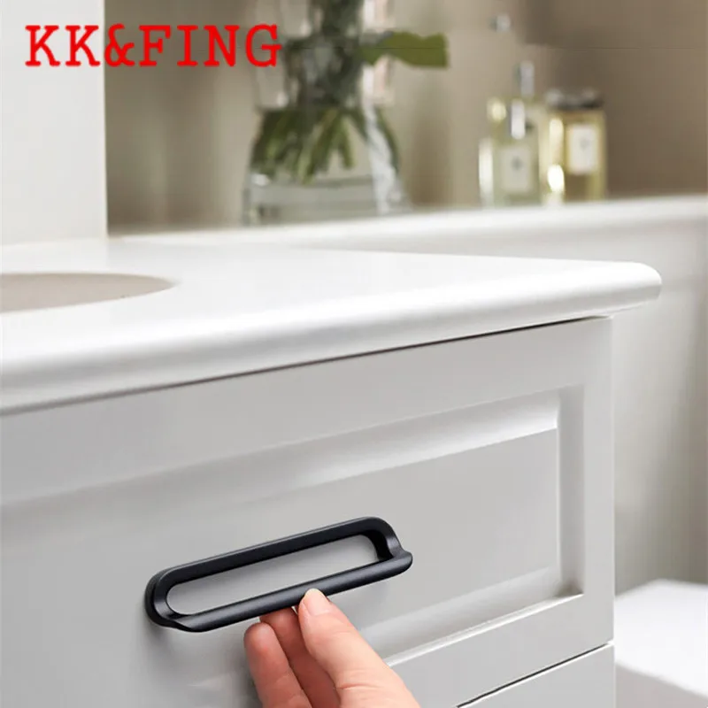 KK&FING Új multicolor Horgány Keverés Bútor szekrény Port kezeli Rajzoló knobs Iratszekrény Gardrób Port pulls Bútor Vásárú