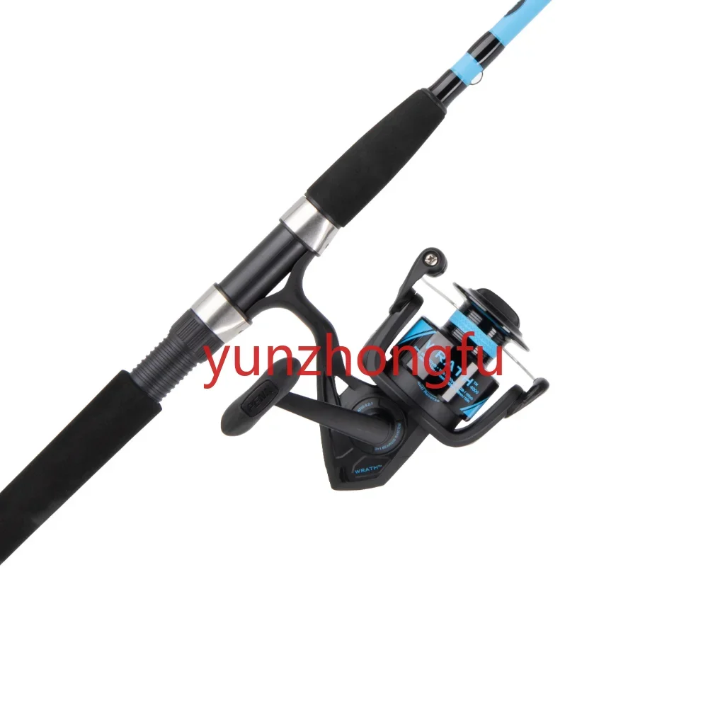 Ft. Wrath Fishing Rod and Reel Spinning Combo,4000 - 7'  Medium  2pcs ,