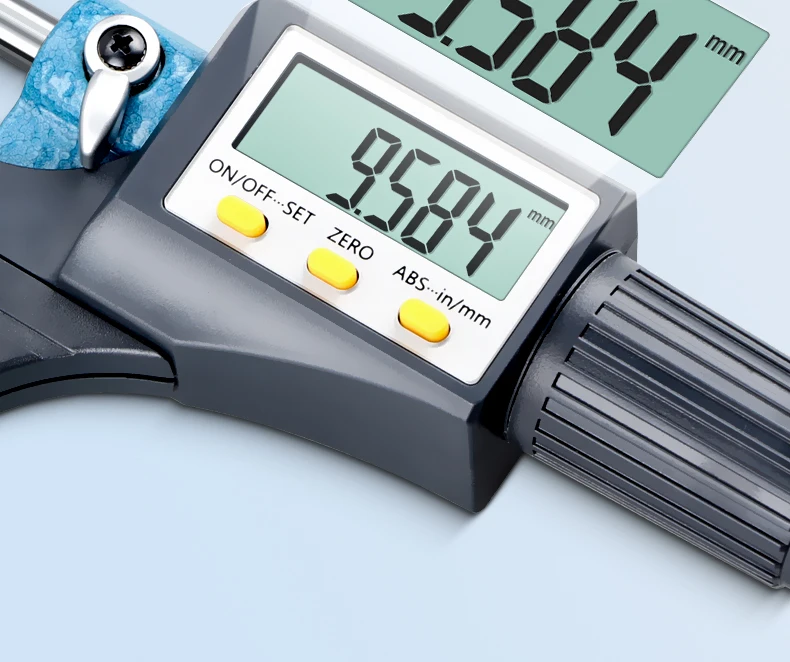Heat Insulation Good Quality Steel 0-25MMx0.001MM High Precision Industrial Digital Outside Micrometer