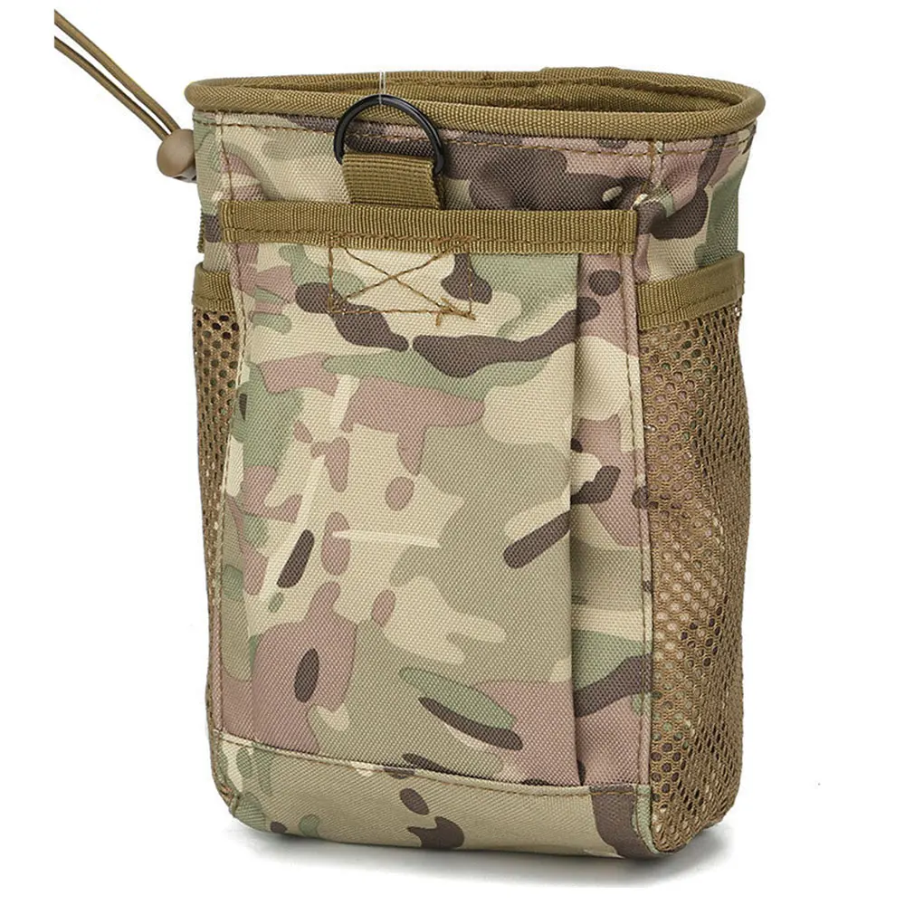 

Tactical Small Recovery Bag Multi-functional Mountaineering Sundries Bag Toy Bullet Recycle Pouch Camouflage AVA302