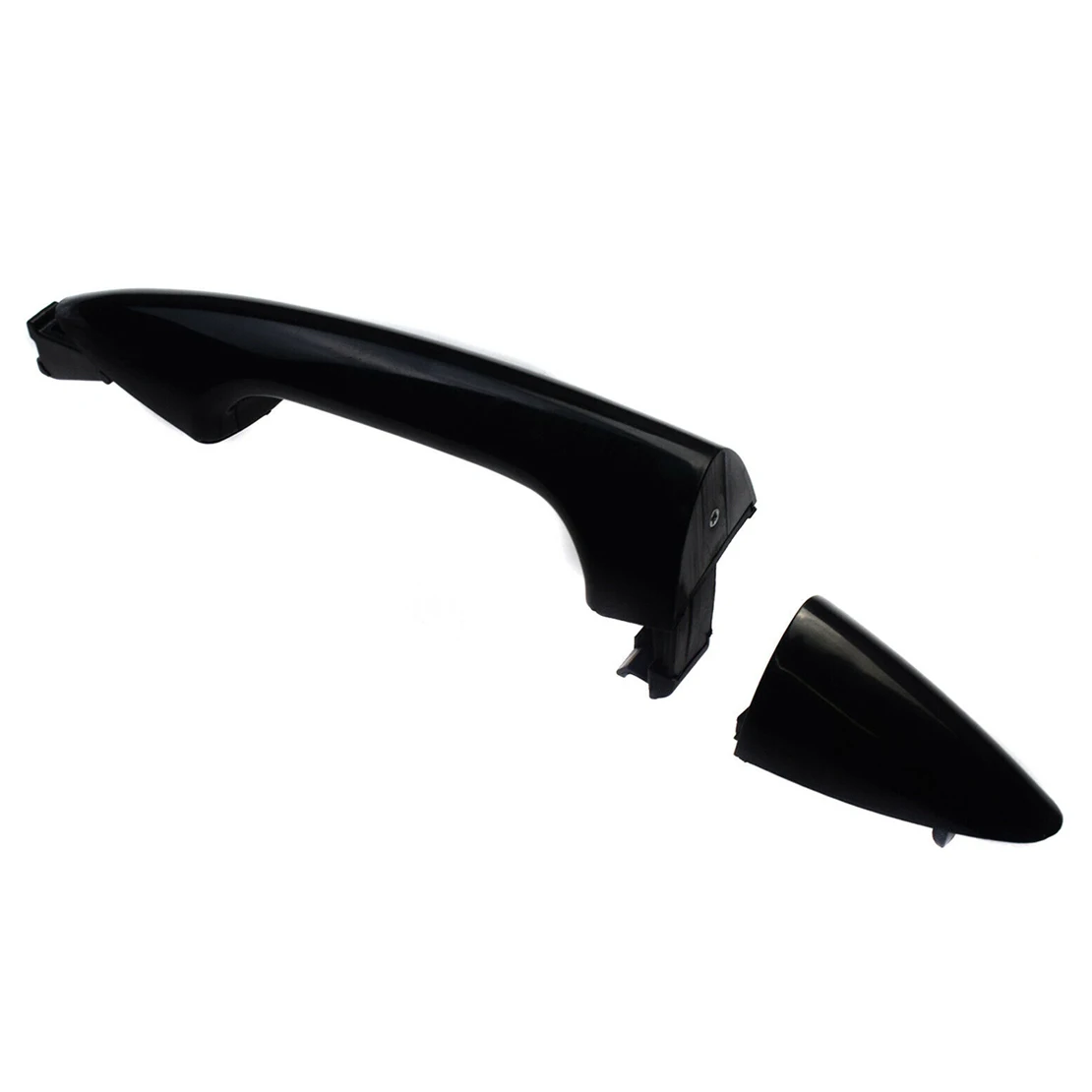 82661-1R000 Car Exterior Front Right Door Handle Fit For Hyundai Accent Black ABS Plastic Without Key Hole