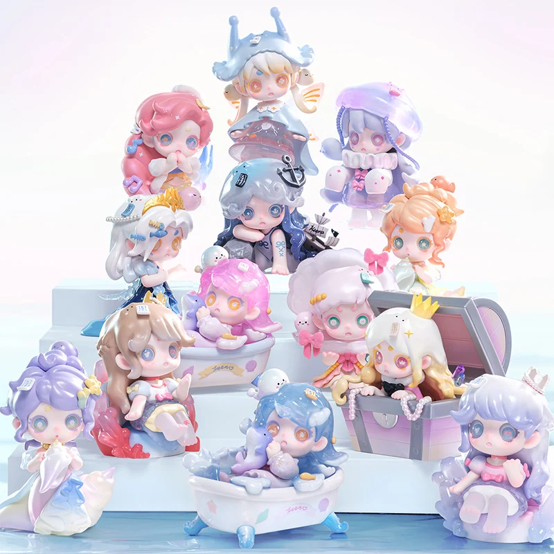 

Keeno Wish On The Sea Breeze Series Blind Box Toys Kawaii Anime Action Figure Desktop Ornaments Surprise Mystery Box Dolls Gift