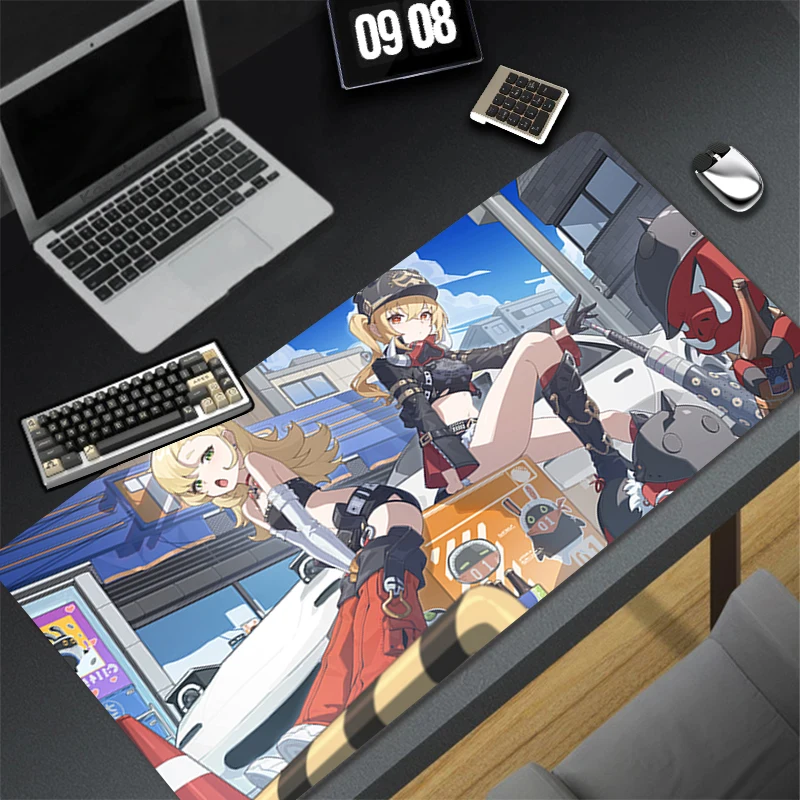 

Mouse Pad Zenless Zone Zero Lucy Design Non-Slip Desk Mat Gaming Accessories Stitched Edges For Home And Game For Gamer Mousepad