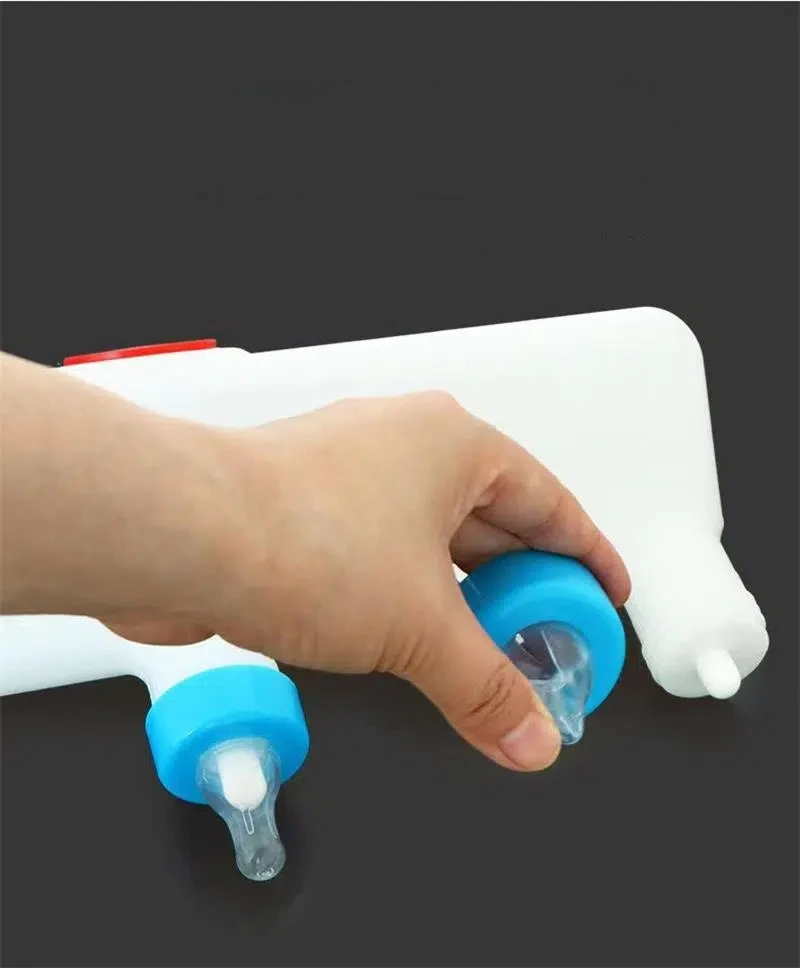3L Small Animal Milk Feeder Plastic Silicone Piglet Puppy Baby Lamp Goat Milk Feeder Farm Drinking Nursing Tool Piglet Feeding