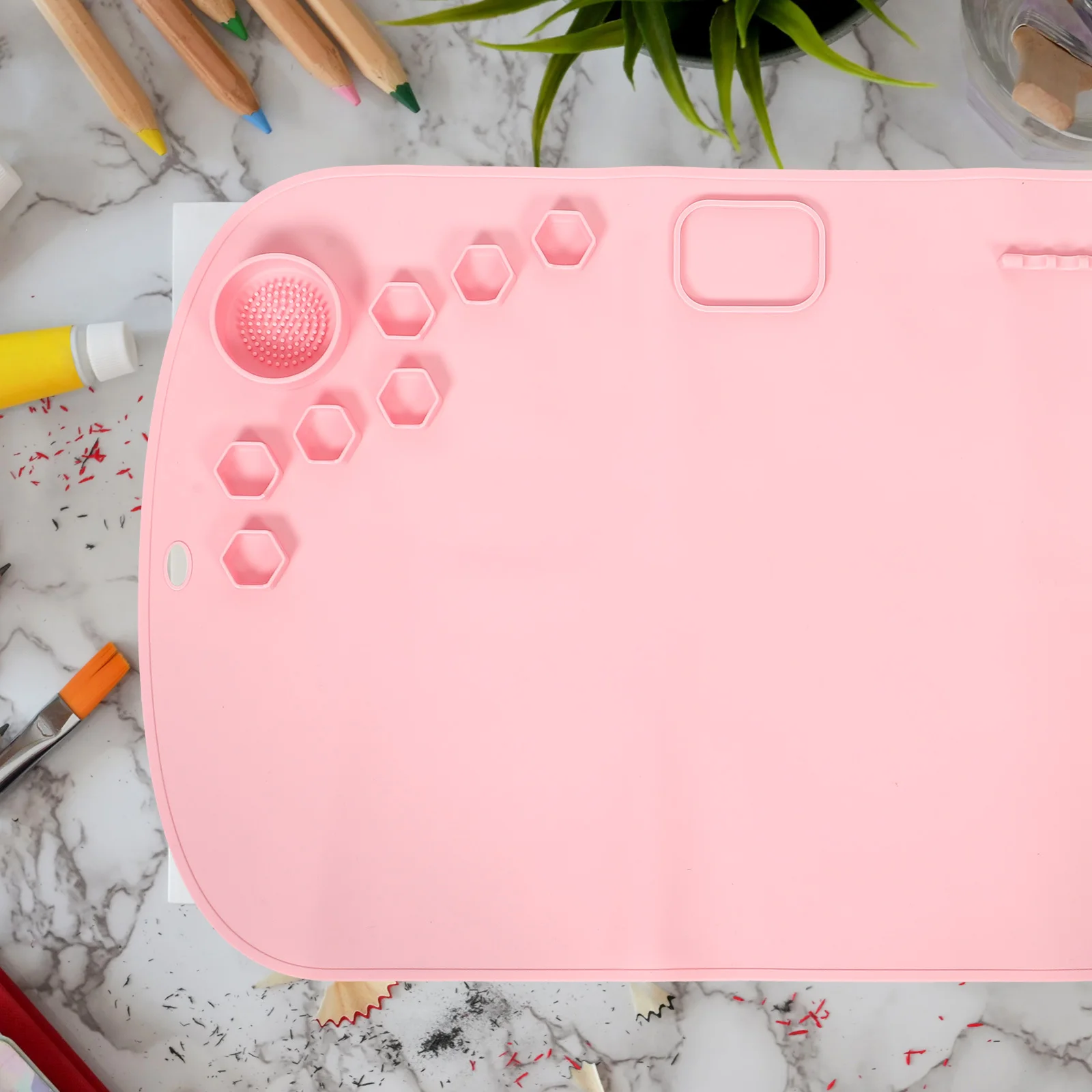 Tapis artisanal professionnel en Silicone, Surface antiadhésive douce et Durable, facile pour les projets de bricolage et les artistes adolescents