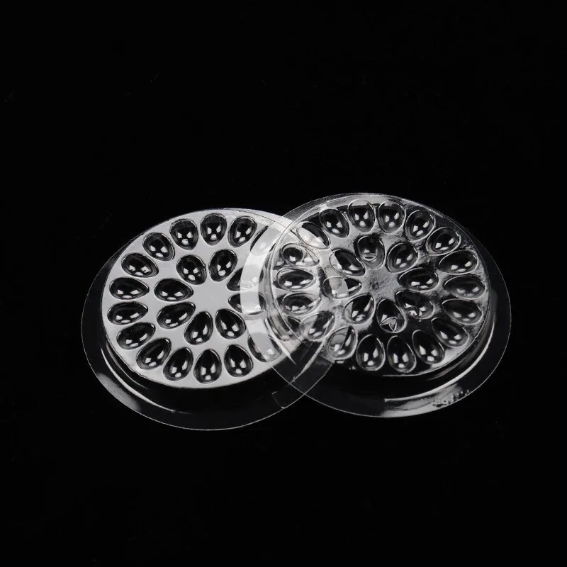 100/200/300PCS Disposable Holder Sticker Glue Adhesive Pallet For Eyelash Extension  Eyelash Makeup Tools Plastic Flower Eyelash