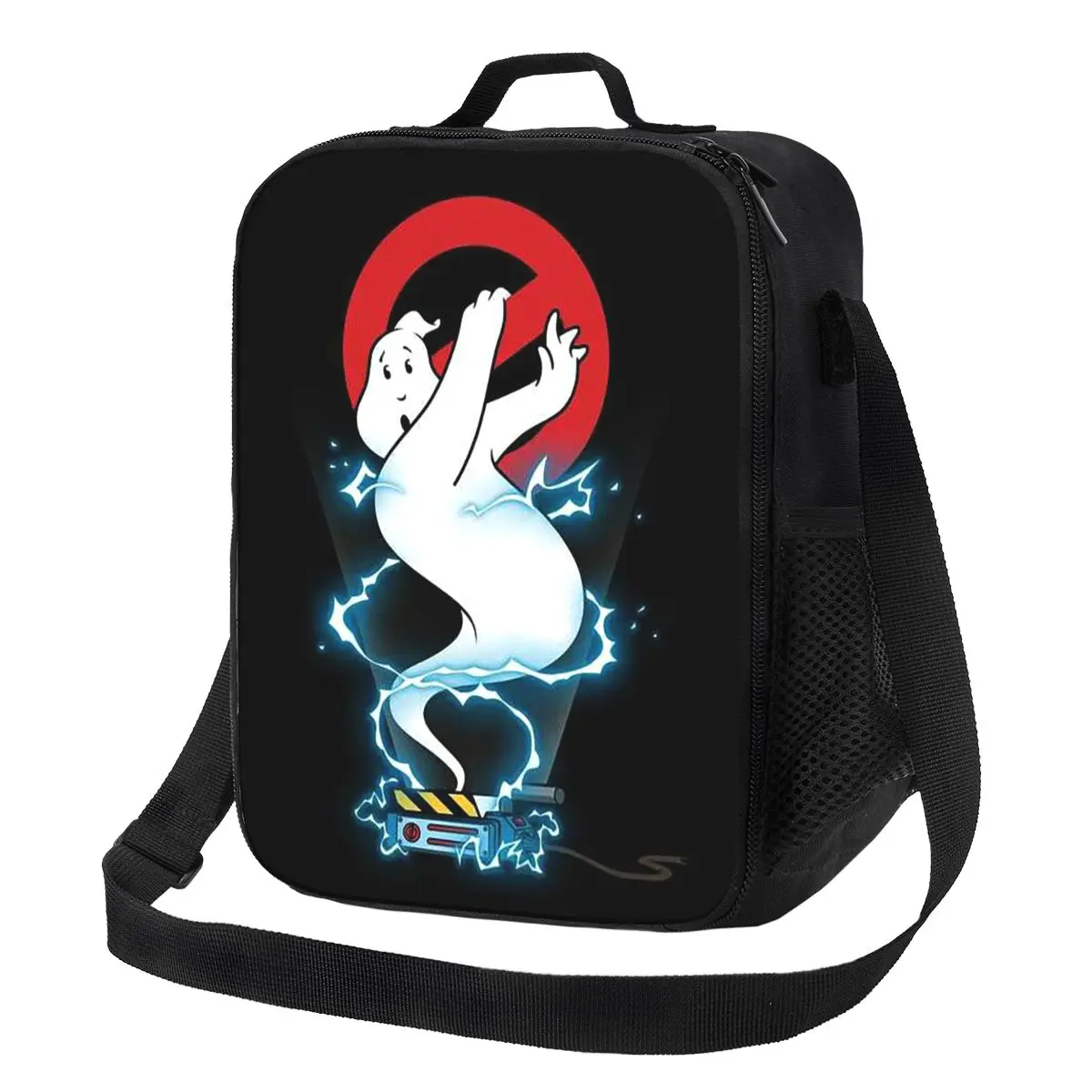 

Ghostbusters Logo Insulated Lunch Bag for School Bento Storage Food Boxes Portable Container Cooler Thermal Lunch Box Tote