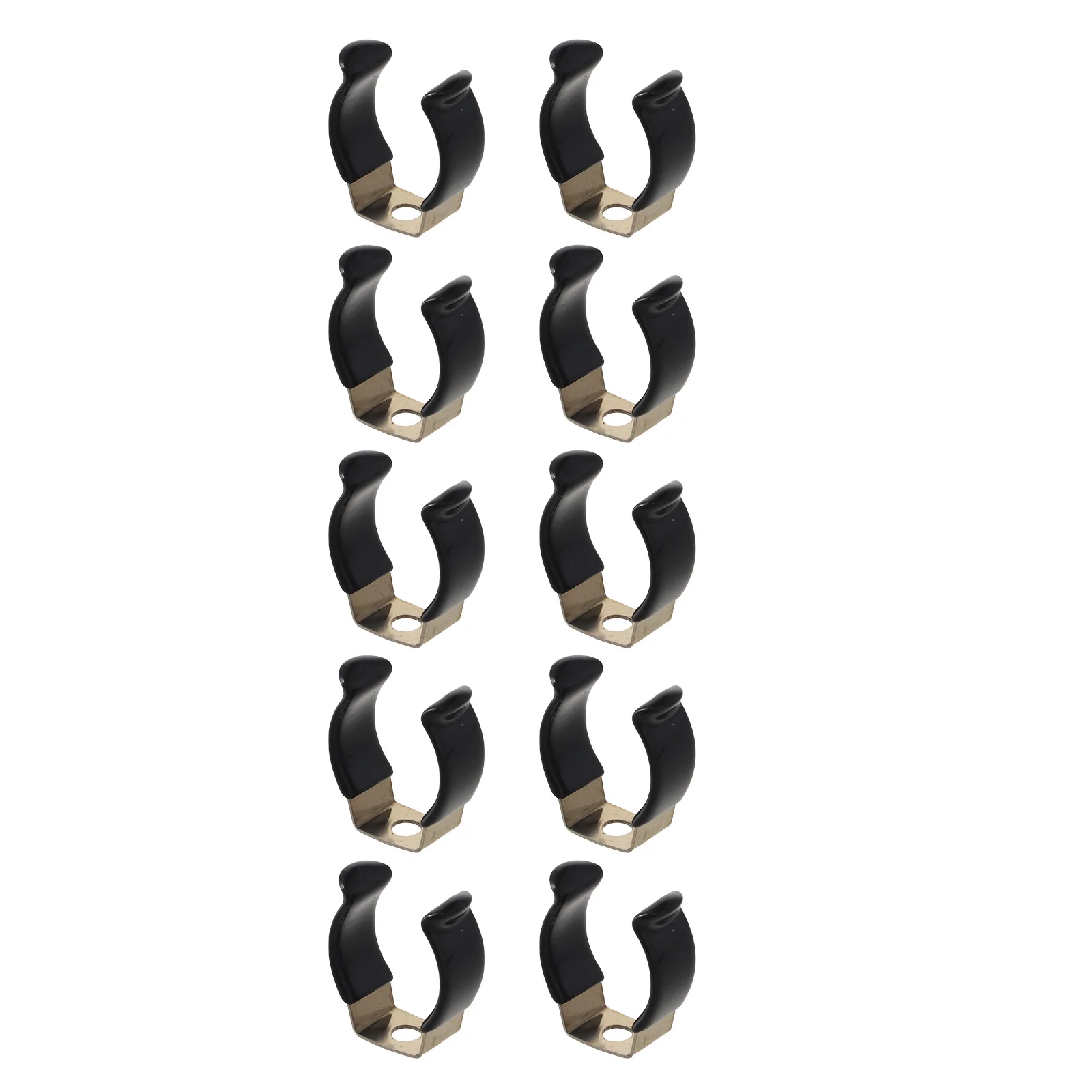 Tool Storage Spring Terry Clips Narrow Base for Pipes Brooms Rakes Brushes Garage Workshop Shed Organization Tool