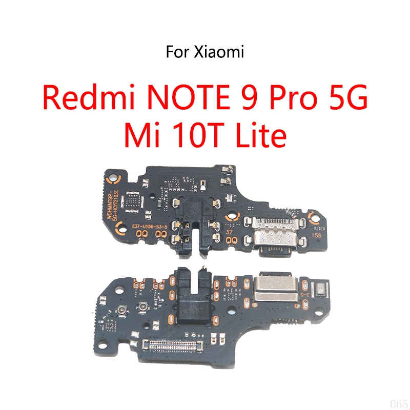 USB Charging Dock Port Socket Jack Connector Charge Board Flex Cable For Xiaomi Mi 10T Lite 5G / Mi 10T Lite