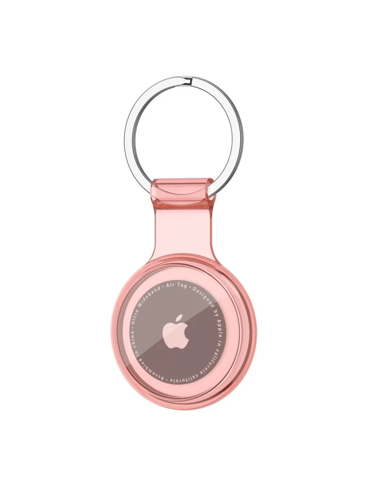 Suporte de chaveiro anti-perda à prova d'água, capa tpu para apple airtag air tag, cachorro, gato,