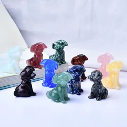 1PC Natural Stone Puppy, Meditation Energy Generator, Home Decor, Cute Christmas Gifts