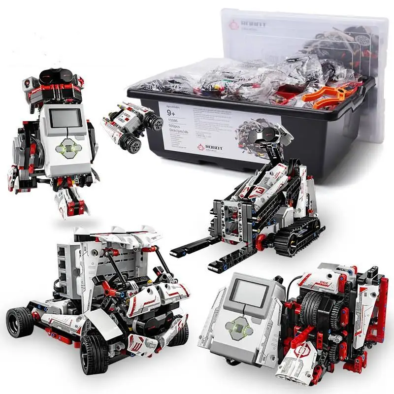 2024 High-Tech Ev3 core set Robot Kit Toys Diy Eletronic Programmable Educational kit No.45544