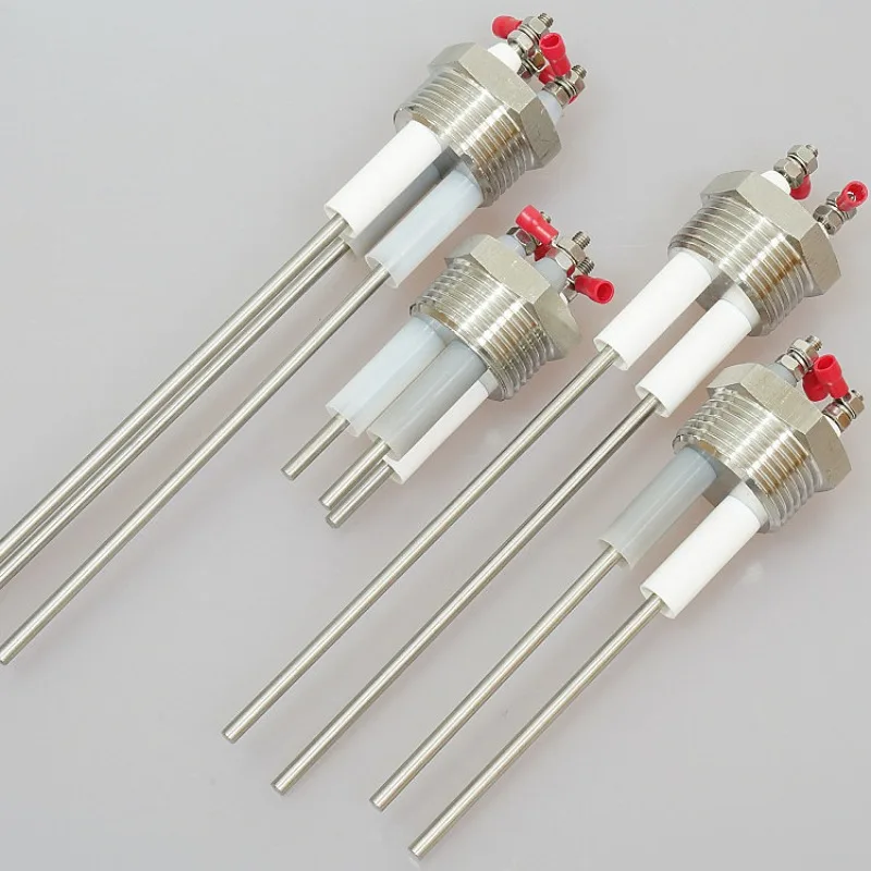 Stainless steel 304 boiler electrode water level probe rod sensor 1 inch, 2 poles and 3 poles