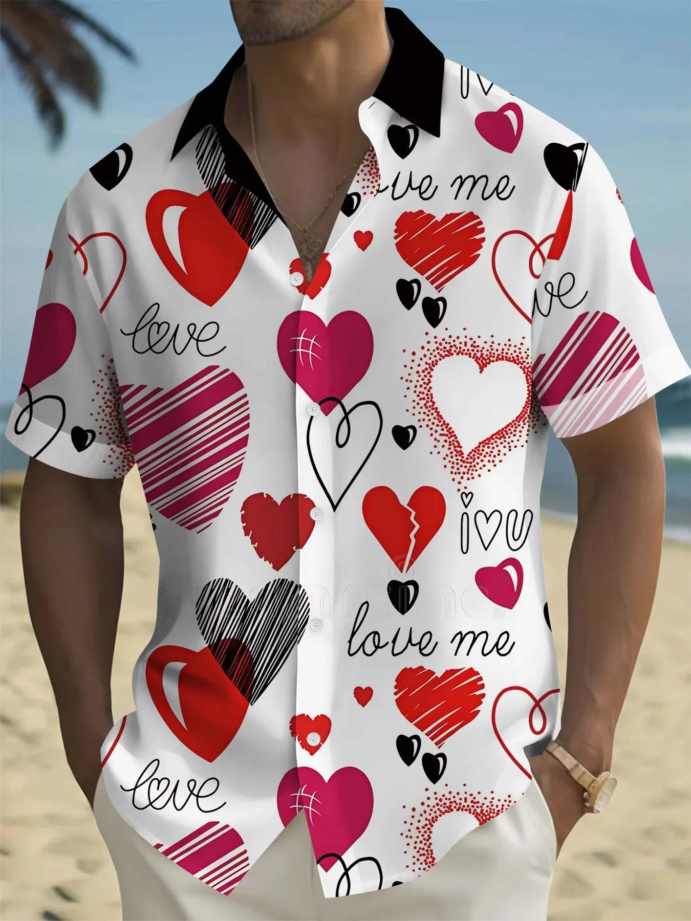

Summer Casual Man Women Short Sleeve Shirt For Men 2026 Hawaiian Style Trendy Beach Party Print Fashion Tops