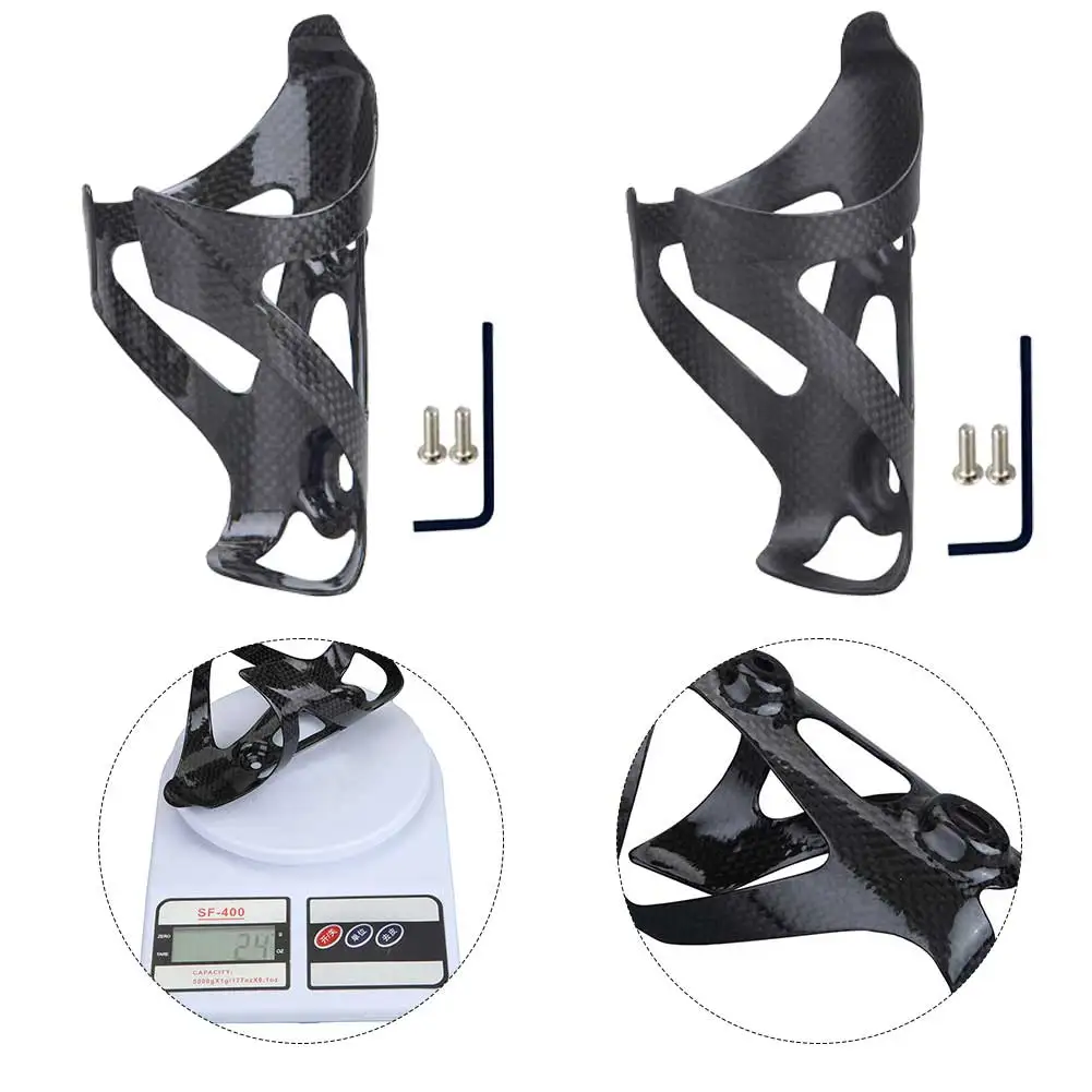 Advanced Carbon Fiber Bottle Holder for Bicycles Lightweight High Durability Easy to Use Perfect Cycling Companion