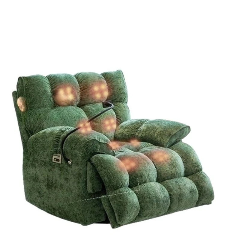 Modern living room bedroom reclining and sleeping rocking chair sofa multi-functional leisure lazy reclining chair