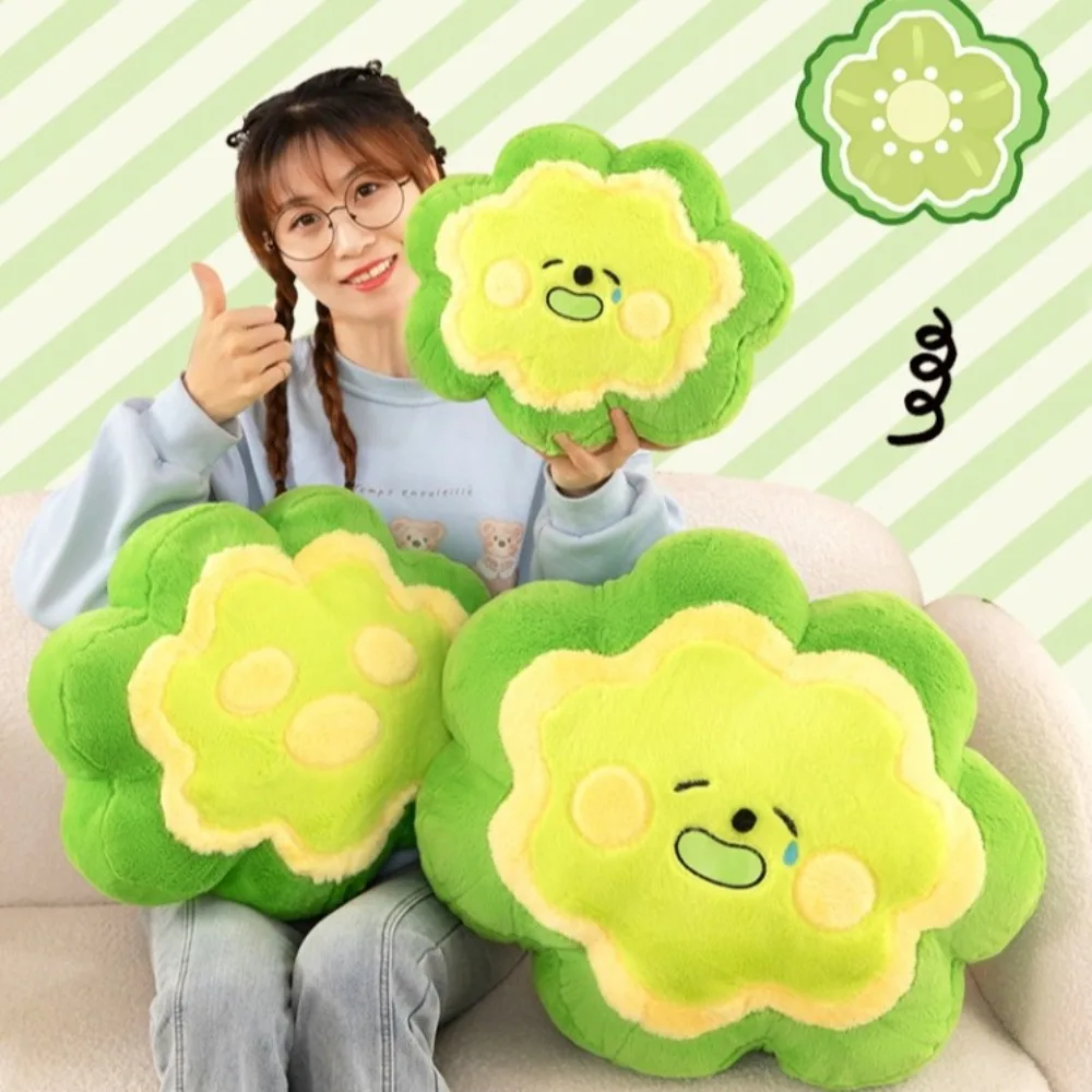 Simulación de calabaza amarga para niños, Mini decorar melón amargo, almohada de verduras de dibujos animados, decoración del hogar