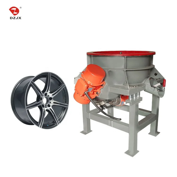 Factory custom automatic aluminium vibration alloy wheel polishing machine