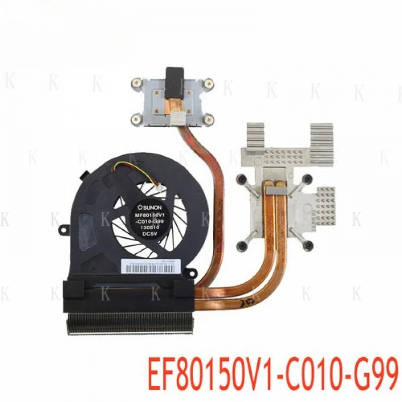 

C оригинальный охлаждающий вентилятор для процессора TOSHIBA Qosmio X70 и радиатор MF80150V1-C010-G99