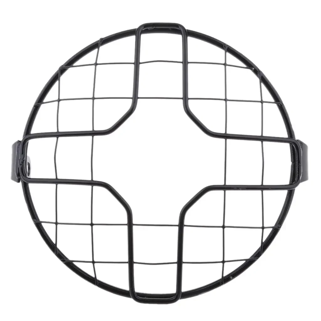 

7 Inch Metal Mesh Grill Headlight Protector Guard Cover for Motorcycle ATV