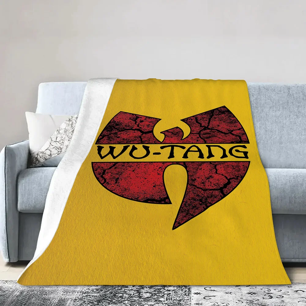 Wu Tangs Clan Luxury Throw Blanket for Sofa Decoration Warm Blankets for Cold Thin Wadding Blanket King Size Home Interior Nap