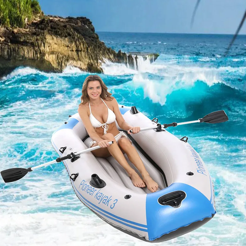 3 أشخاص PVC نفخ سوب كاياك ارتفاع ضغط Itiwit كاياك لقارب الصيد/قارب الكاياك