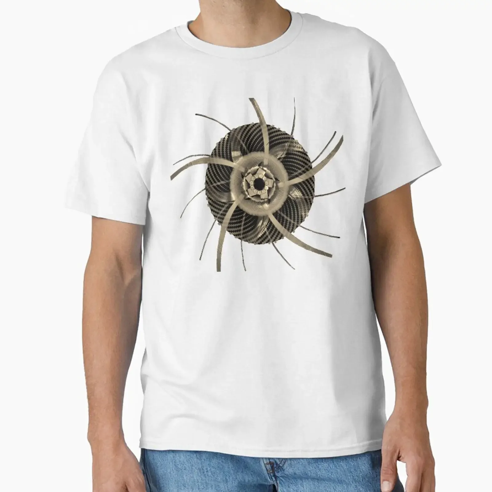 Abstract digital art designed and sold by Evaldo Rocha vintage Washed Unisex streetwear Top For Everyday Wear homme Soft