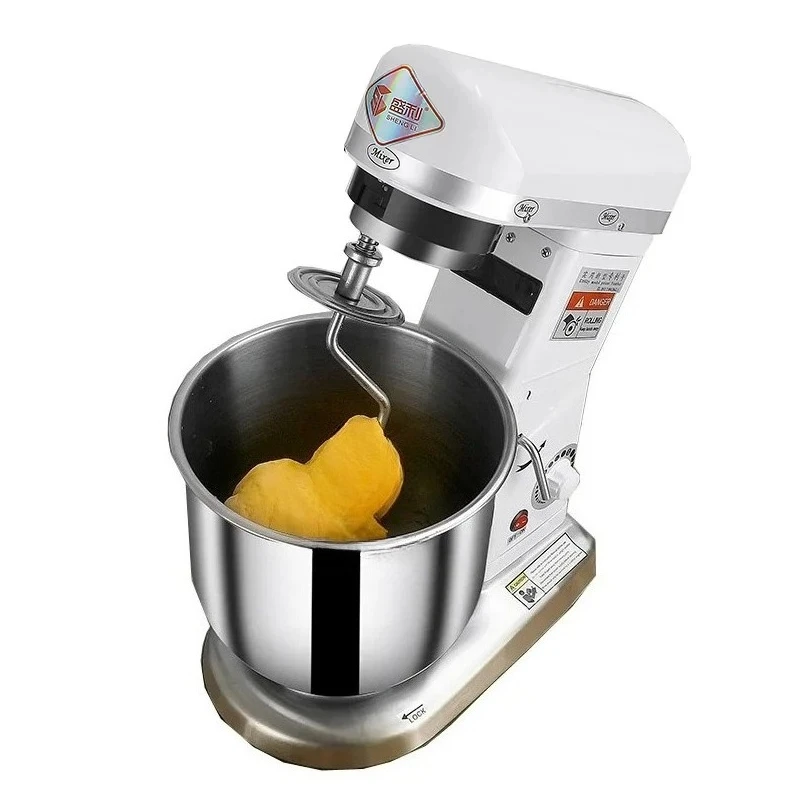 5/7/10 Liters Electric Stand Food Mixer Machine Planetary Food Processor With Dough Hook Flat Beater Wire Whip 110/220V