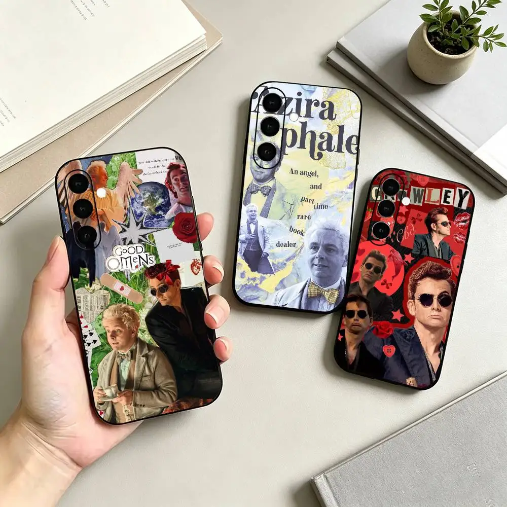 Classic TV G-Good Omens Popular Phone Case Silicone Soft For Samsung Galaxy A73,A72,A71,A70,A53,A52,A51