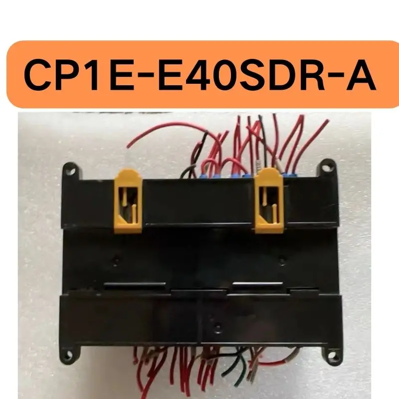 

Second hand CP1E-E40SDR-A PLC controller tested OK with intact function