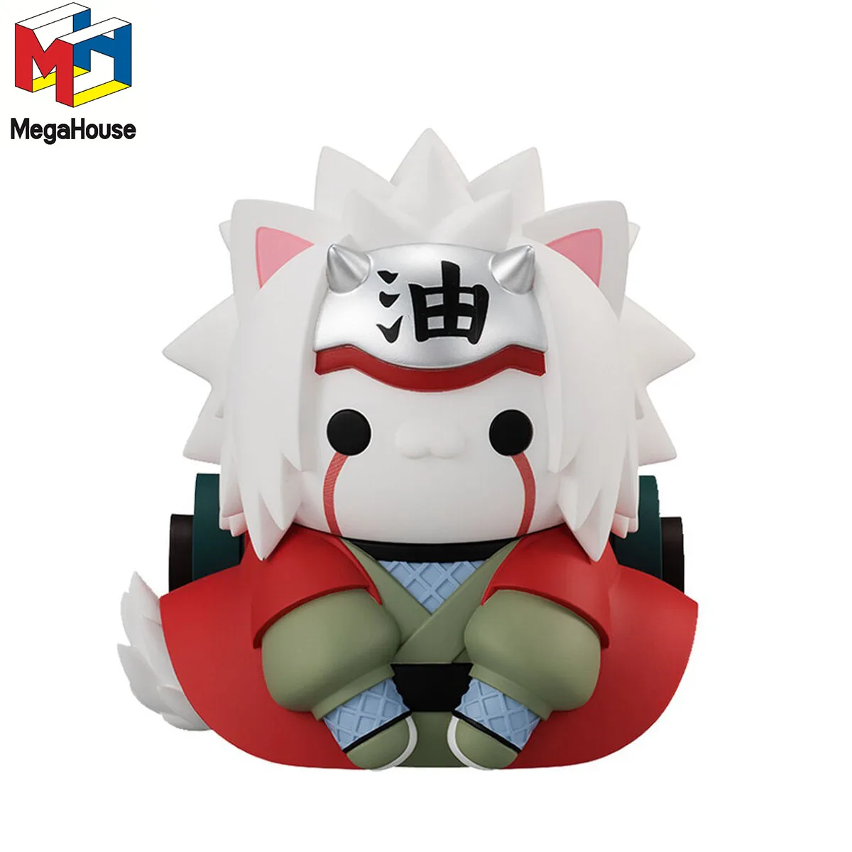 Original in Stock MegaHouse Mega Cat Project Naruto Jiraiya Anime Figure Action Figure Collection Series Model Toys Garage Kit