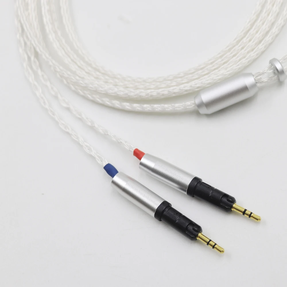 HiFi Audio 4.4mm 2.5mm Balanced 16 Core Pure Silver Headphone Upgrade Cable Cord For ATH-R70X R70X R70X5 Earphone