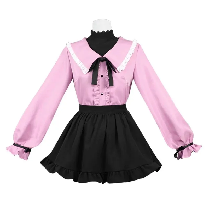

Милый костюм вампира Mikkuu, розовое платье Kawaii Lolita, реквизит, набор костюмов для косплея на Хэллоуин, парик для обуви; l5