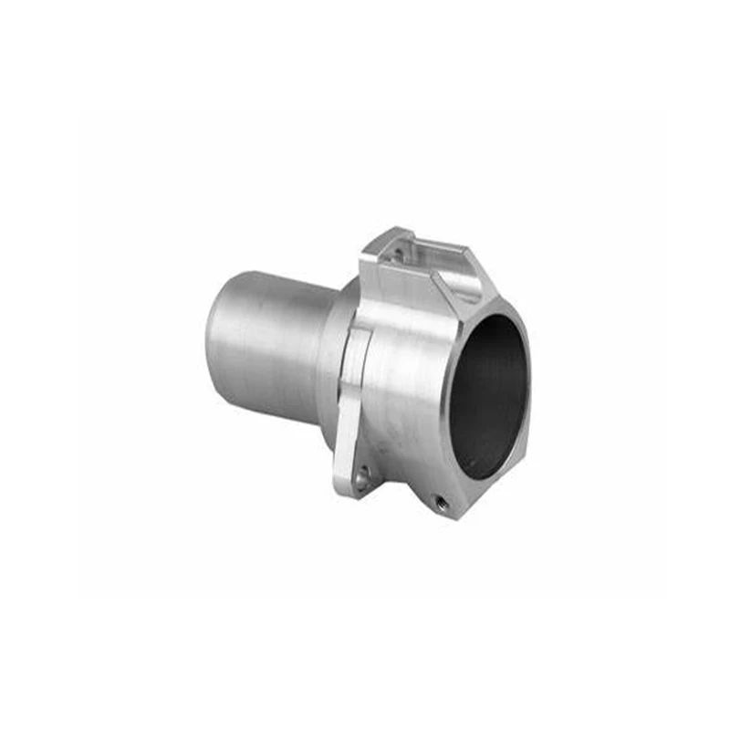 CNC machining custom aluminum alloy precision mechanical connection bushing special-shaped shaft parts with boss shaft barrel