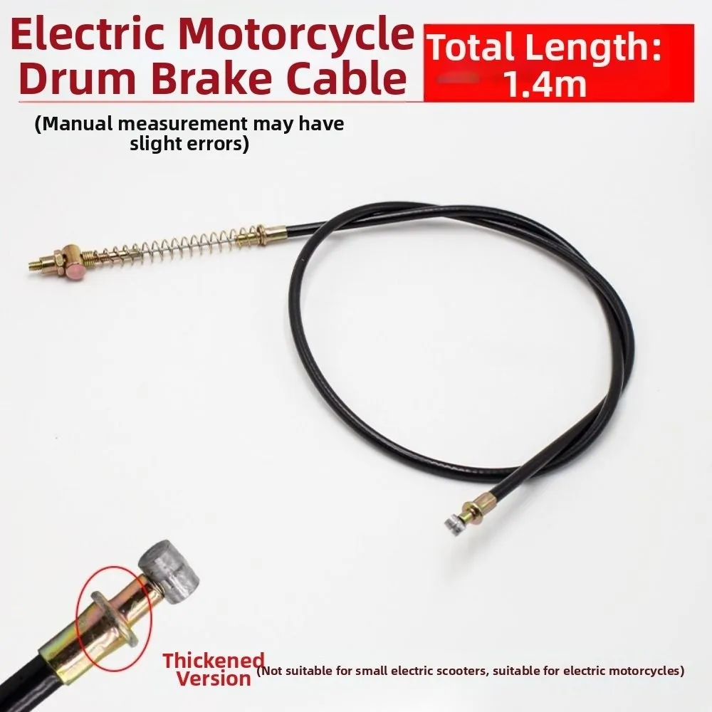 with Screws Brake Cable Multisizes Plastic-steel Rear Drum Brake Cable Front Rear Drum Brake Line