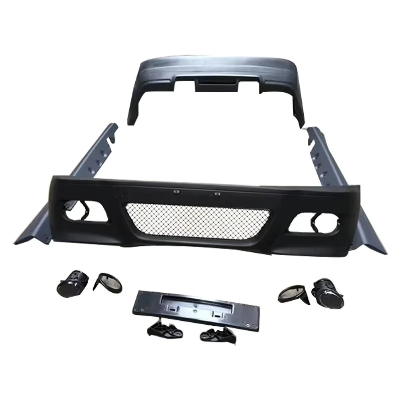 

Hot Selling Auto Parts M3 Type Bodykit M Power Front Bumper Rear Bumper Performance Body Kit For 3 Series E46 1998-2004