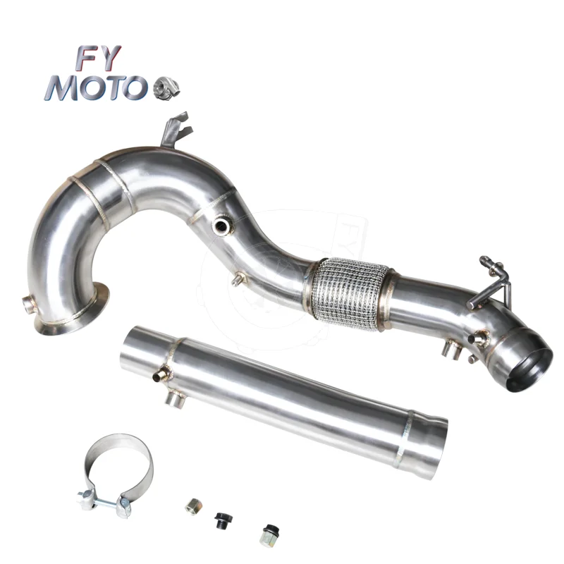 

Exhaust Downpipe For VW MK8 GTI 2020+ With OPF Two Pieces