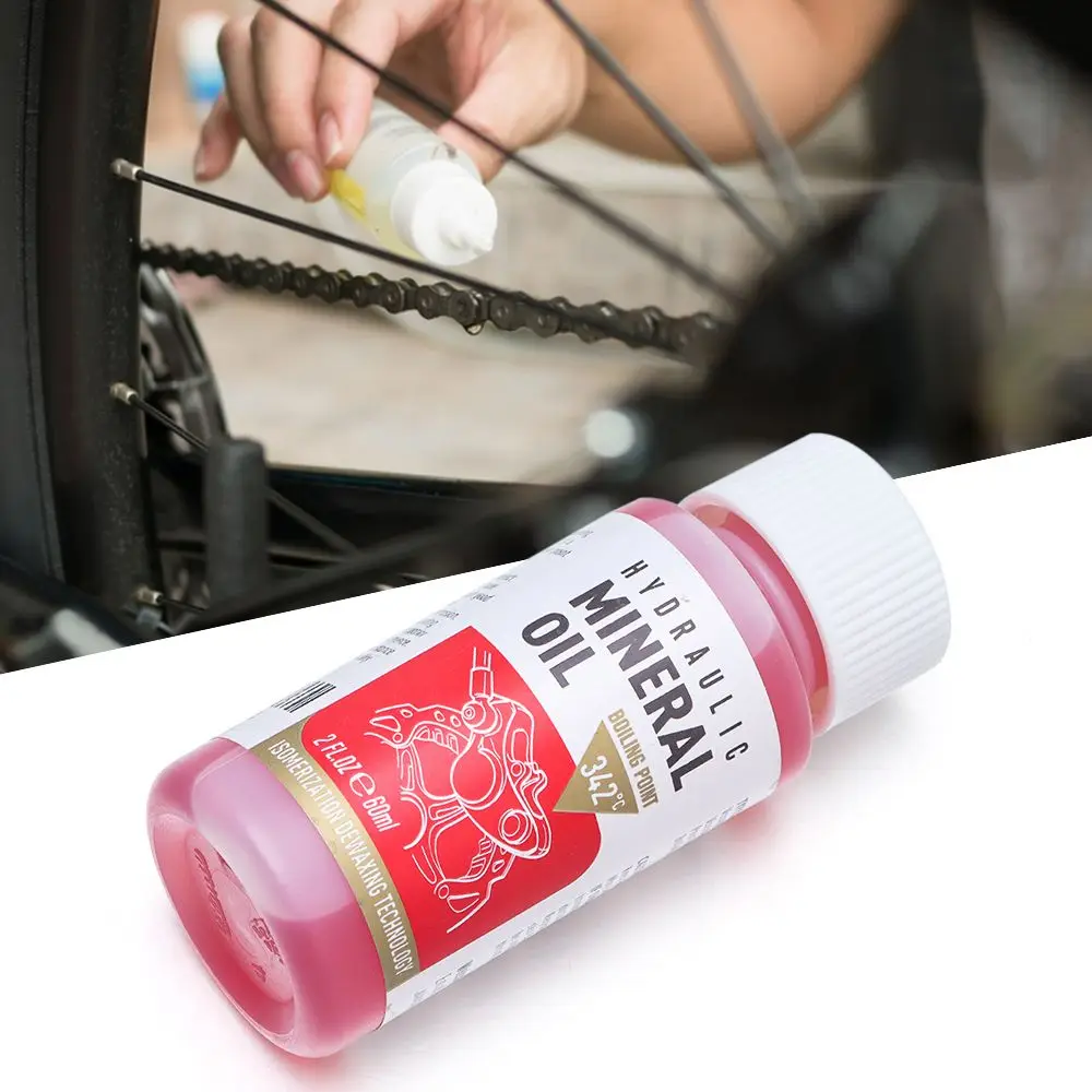 Sistema de aceite Mineral para frenos de bicicleta, líquido de 60ml para bicicleta de montaña y carretera, 27RD